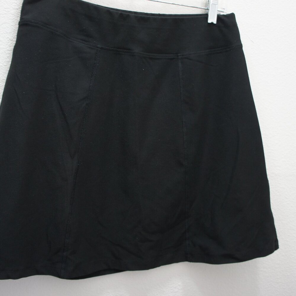 Lucy Tech Vital Collection Knit Pull On Activewear Skirt Black Women's size S